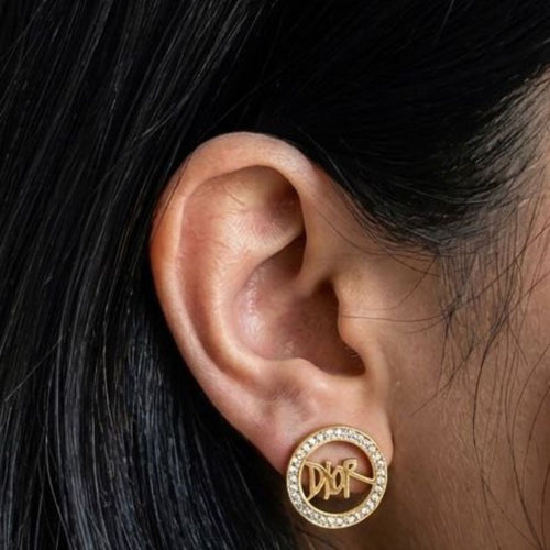 Dior Inspired Stud Earrings