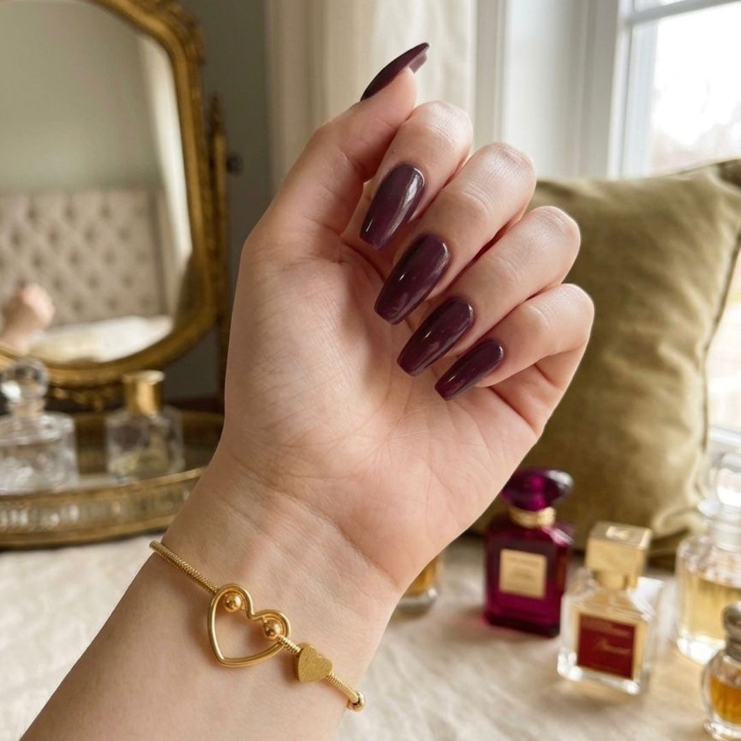 Gold Stainless Steel Heart Bracelet