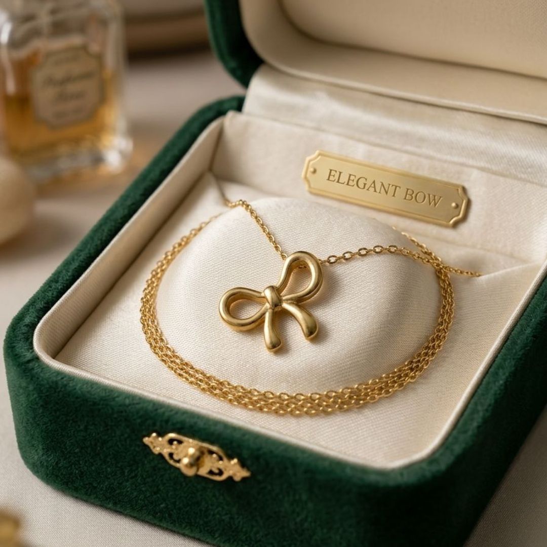 Gold Bow Lockit