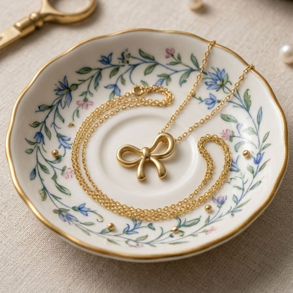Gold Bow Lockit