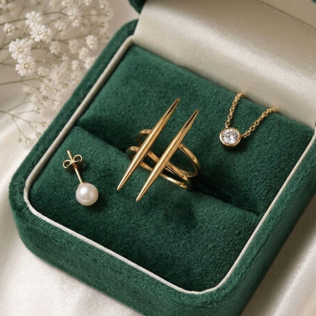 Trendy Stainless Steel Ring