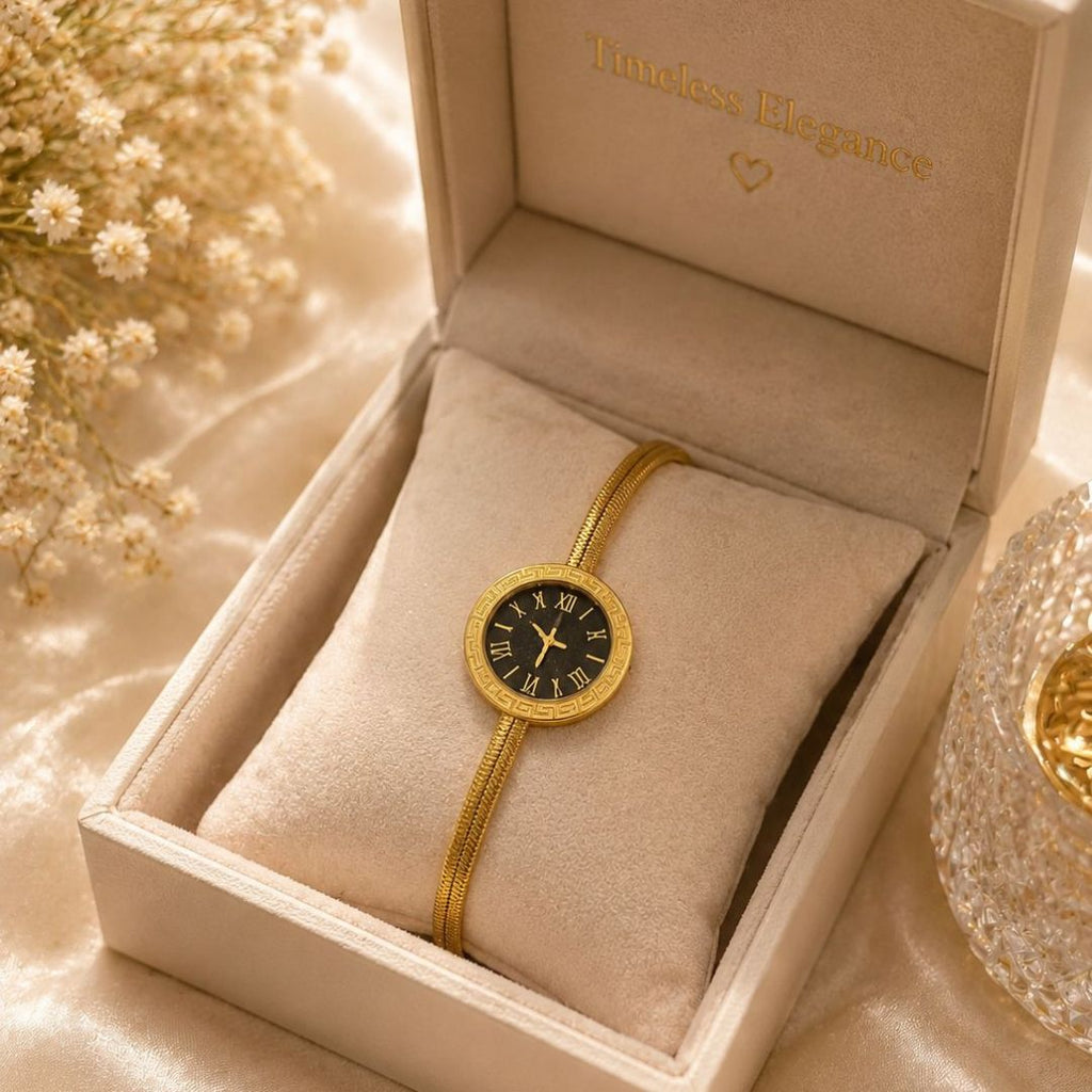 Vintage Clock Bracelet