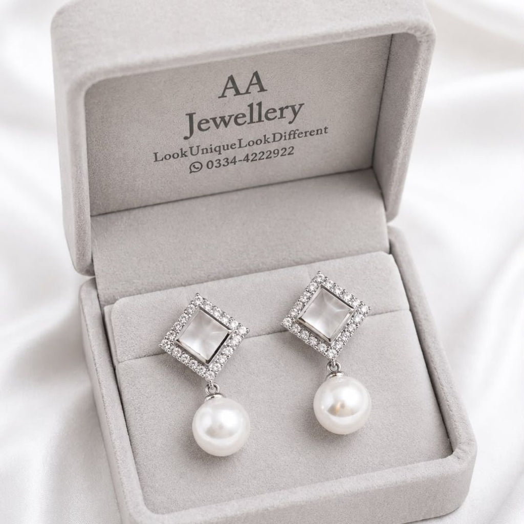 Luxury Pearl Drop Earrings