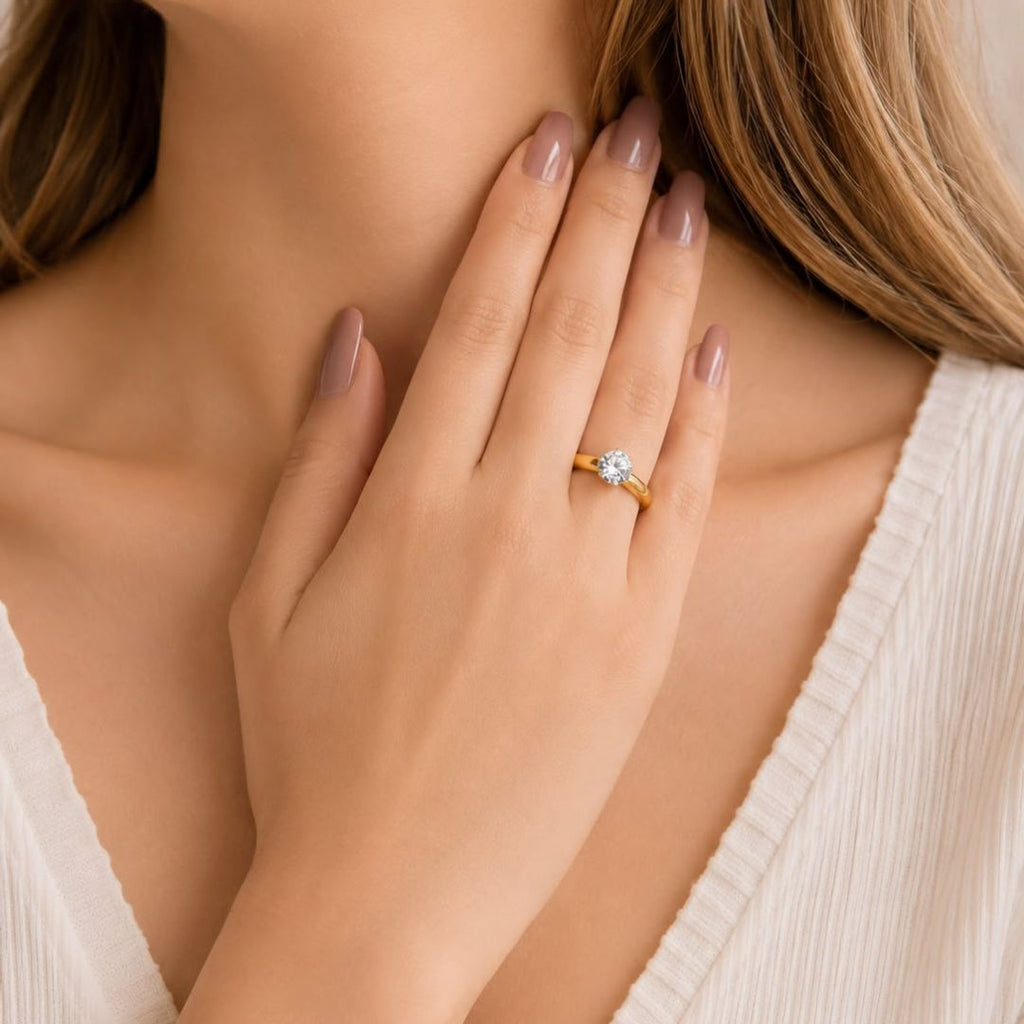 Elegant Necklace Set (Necklace, Bracelet, Ring & Earrings)