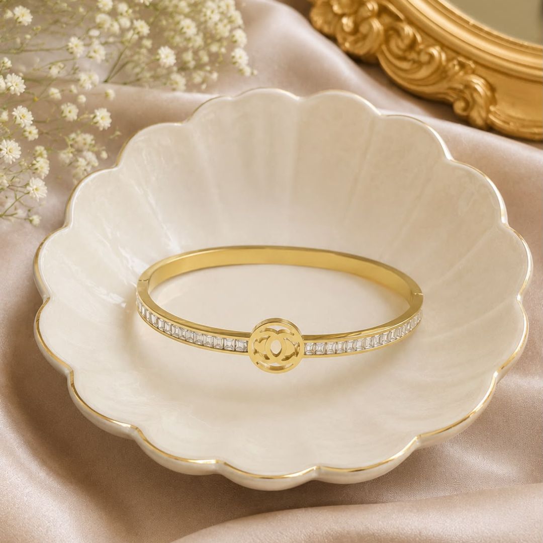 Luxury Dior Crystal HandCuff