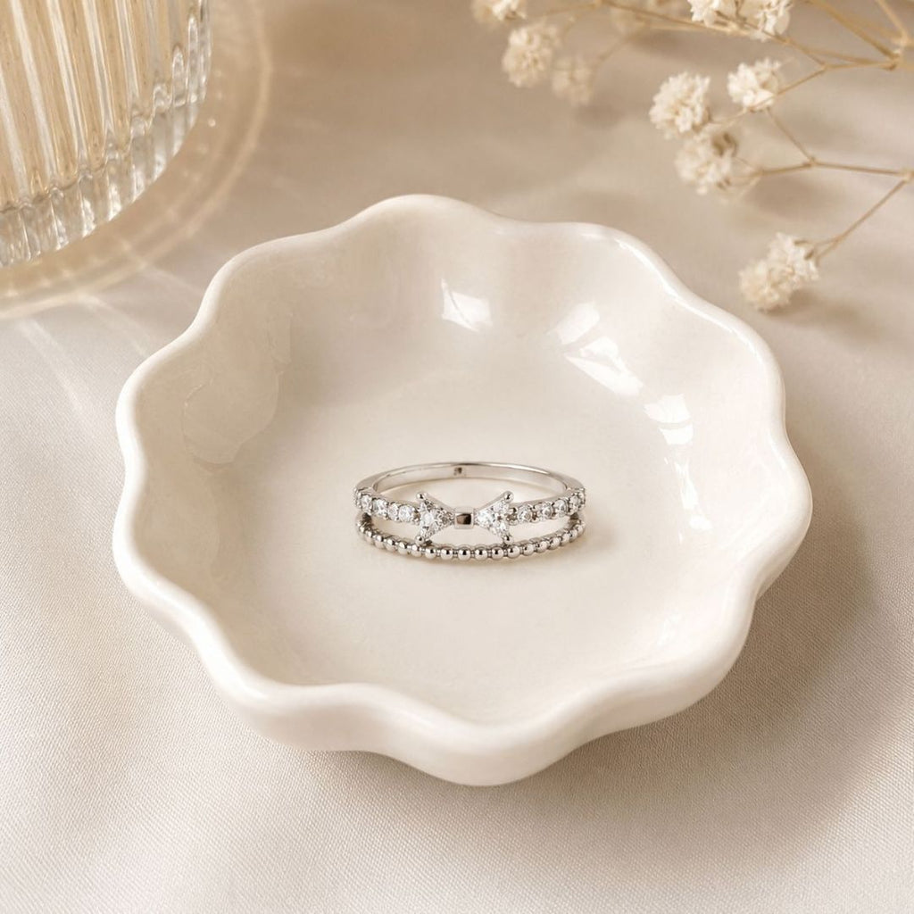 Cute Silver Fashion Ring