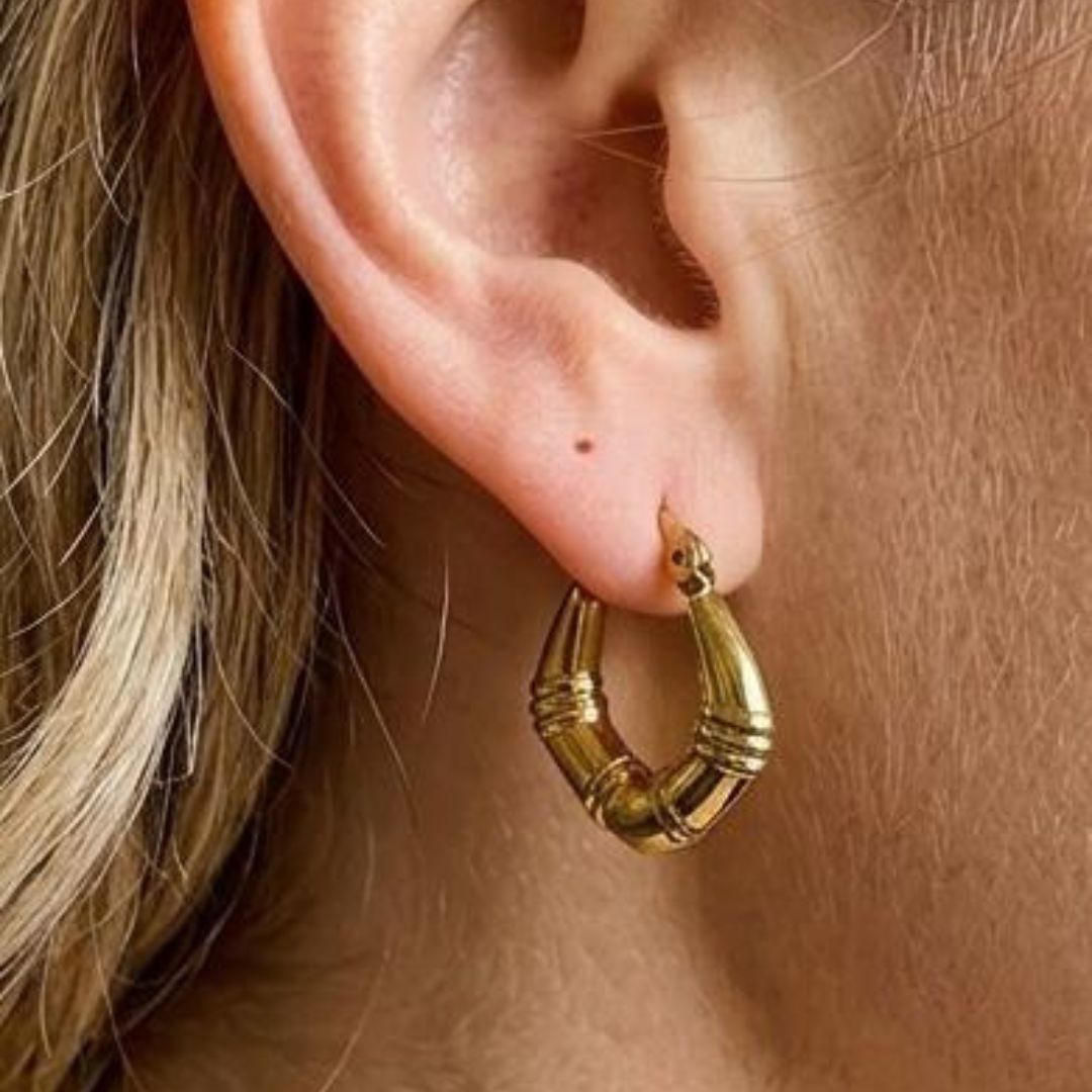 Trendy Minimalist Chunky Hoops