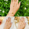 Heart Hand Chain Bracelet