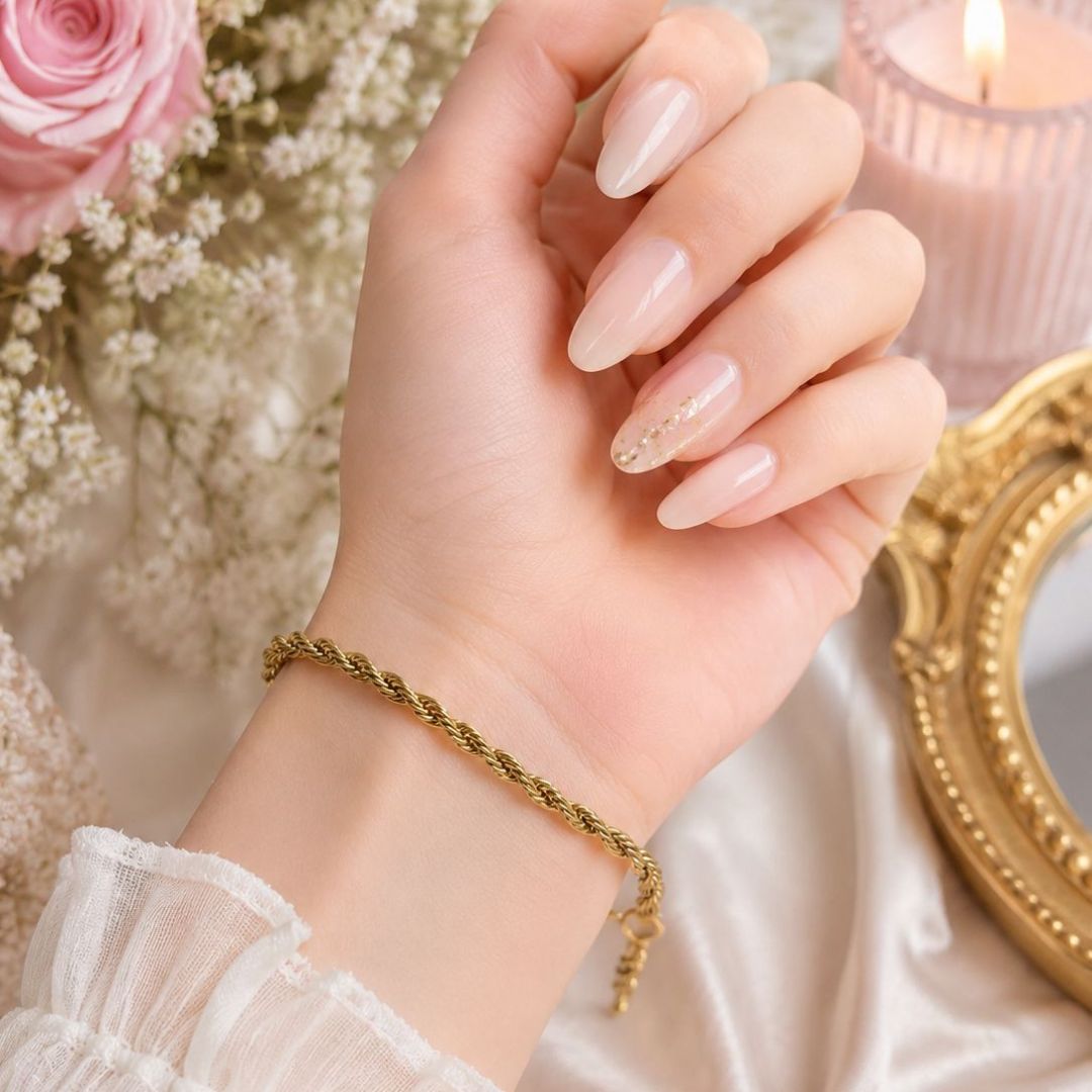 Classic Gold Rope Chain Bracelet ✨