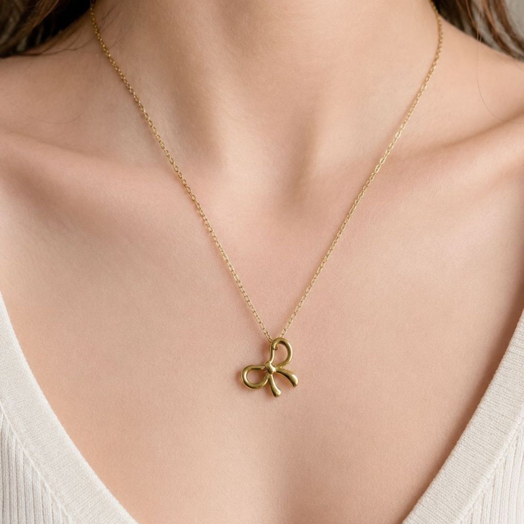 Gold Bow Lockit