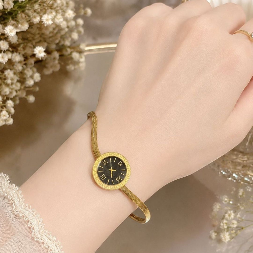 Vintage Clock Bracelet