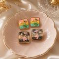 Trendy Flower Earrings