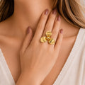 Floral Flower Ring