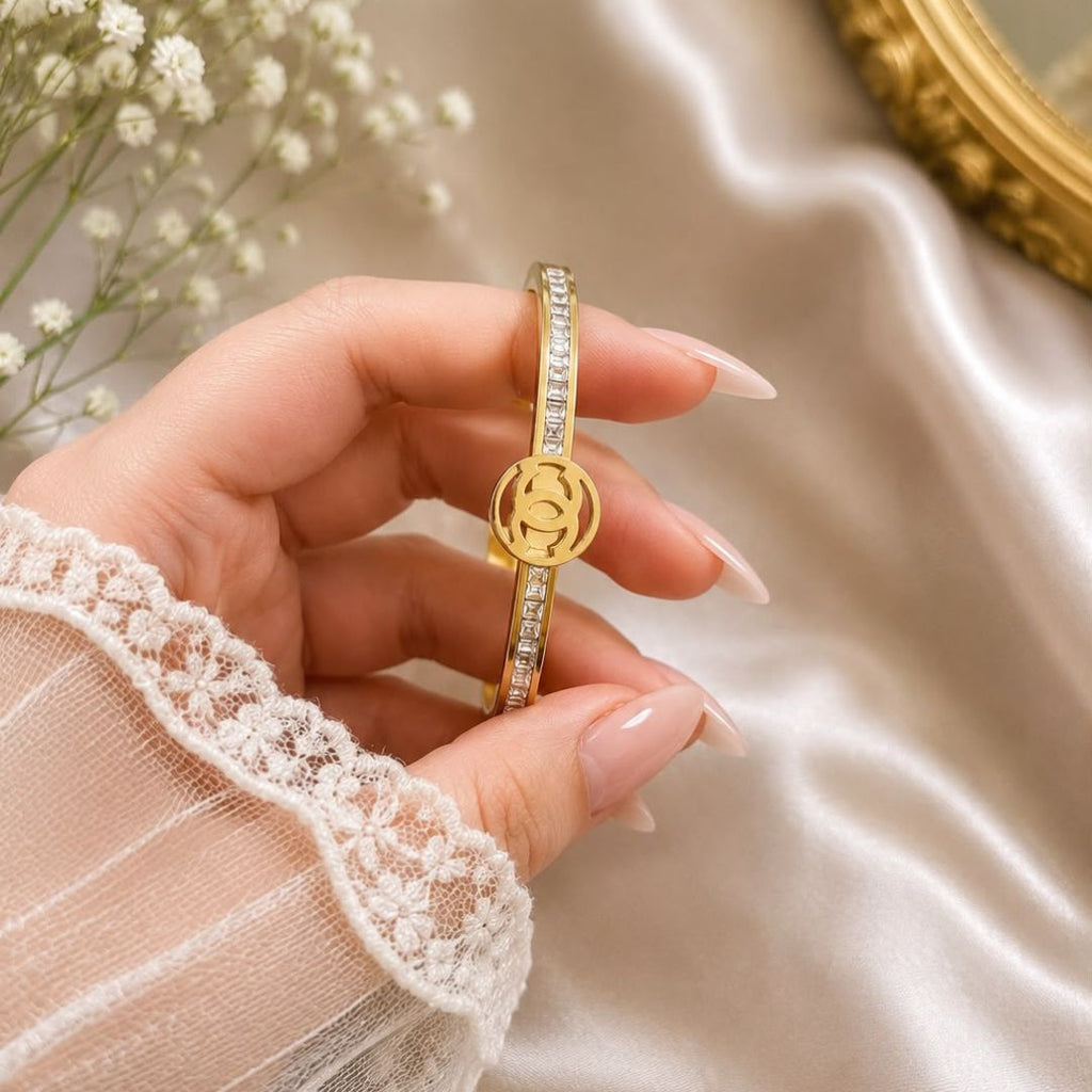 Luxury Dior Crystal HandCuff
