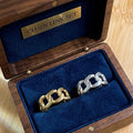 Premium Chain Link Rings Set 💍✨