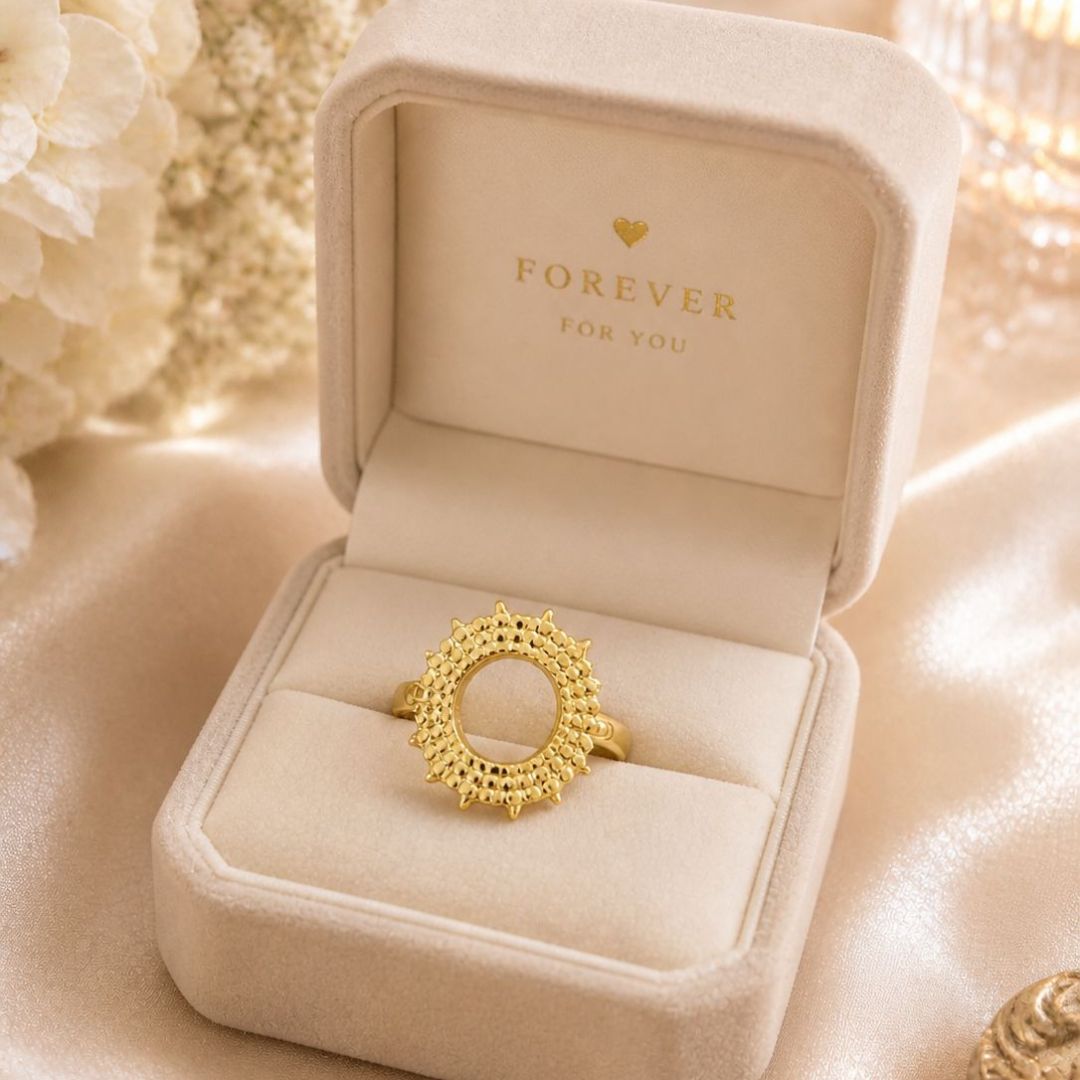 Trendy Stainless Steel Ring