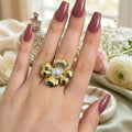 Pearl Flower Ring