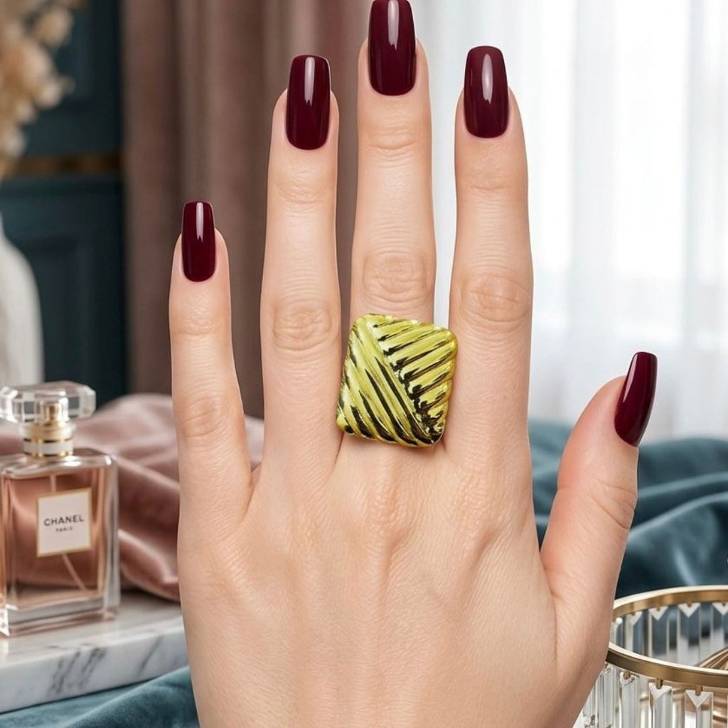 Vintage Stainless Steel Ring