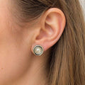 Elegant Pearl Stud Earrings